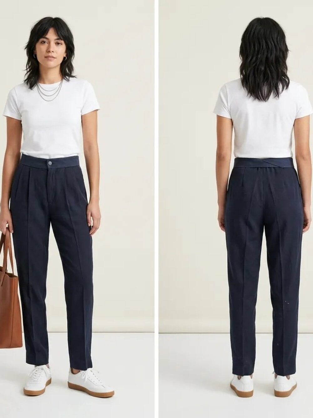 Isabella Marant Women's Black Trouser Pants